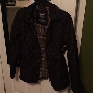 L.L. Bean Quilted Riding Jacket